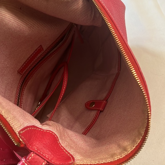 Dooney Bourke red bag - Picture 6 of 14